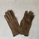 NSDAP Paire de gants cuir marron 