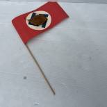 NSDAP Petit drapeau de propagande en papier 