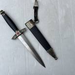 NSFK Couteau Mdle 1937 d aviateur Mdle lourd et bélière