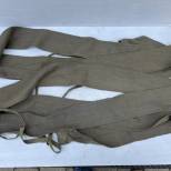 Paire de bandes moletières officier laine élastique kaki 