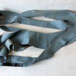 Paire de bandes moletières troupe drap bleu horizon 