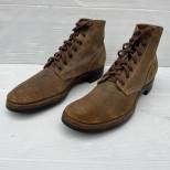 Paire de brodequins troupe Mdle 1943 cuir retourné 