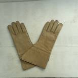 Paire de gants Troupe Motorisée cuir beige