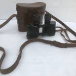 Paire de jumelles Mdle 1935  8X30 et étui cuir marron 