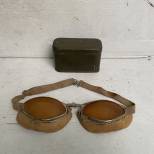 Paire de Lunettes de protection Mdle 1935 et Boitier