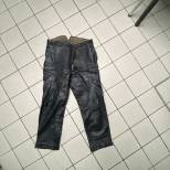 Pantalon cuir noir Pilote/Conducteur