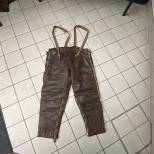 Pantalon de vol Mdle 1929 1er type cuir marron 
