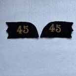 Pattes de col Mdle 1893 officier infanterie 