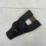 Porte baionnette Mdle 1866 Cuir noir retourné 