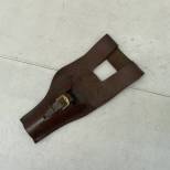 Porte baionnette Mdle 1893/15 cuir marron 