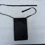 Porte cartes/ Boussole officier Type  ' Liseuse' et  sangle en cuir noir 