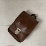Porte Cartes Officier cuir marron