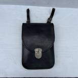 Porte cartes officier cuir noir 