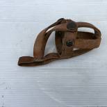 Porte grenade en cuir marron 