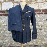 RAF Veste et pantalon Officier Pilote ( VR) gabardine bleu 
