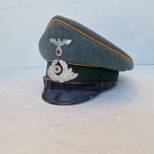 Reich Post Casquette sous officier Drap Feldgrau 
