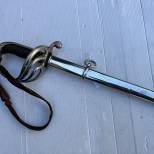 Sabre Mdle 1882 Officier infanterie et dragonne cuir marron 
