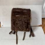 Sac à dos Mdle 1888 poils de veau et bretelles cuir