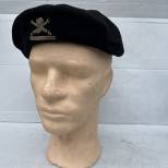 Tankiste Béret Sous officier drap noir 