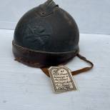 Tankiste Casque Mdle 1919 Peinture bleu 