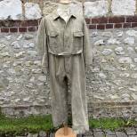 Tankiste Combinaison Mdle 1926 toile kaki 