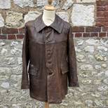 Tankiste Veston Mdle 1935 Cuir marron 