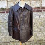Tankiste Veston Mdle 1935 cuir marron 