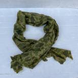 US Foulard camouflé en soie 
