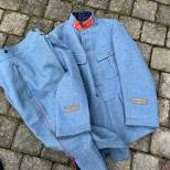 Veste et culotte Mdle 1915 officier artillerie drap Bleu horizon 