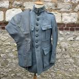 Veste Mdle 1916 et culotte officier d Infanterie gabardine bleu horizon 