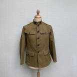 Veste Troupe Mdle 1912 toile kaki clair 1ère Division d'Infanterie