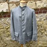Veste troupe Mdle 1914 drap bleu clair 