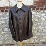 Veston Mdle 1935 Tankiste cuir marron 
