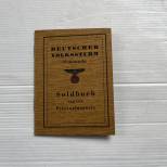Volksturm Livret militaire Solbuch 