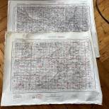 WH 2 Cartes Deutsche Heerskarte NANTES 