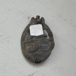 WH Badge Assaut Panzer Classe argent 
