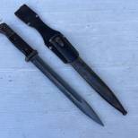 WH Baionnette 84/98 Plaquettes bakélite gousset LW Marron foncé 