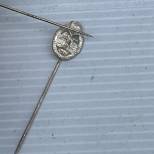 WH Boutonnière Badge assaut Panzer classe argent 