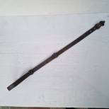 WH Bretelle fusil cuir marron foncé 