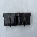 WH Cartouchière chargeurs G43 Cuir noir 