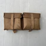 WH Cartouchière G43 cuir lisse marron clair 