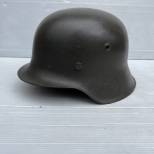 WH Casque Mdle 1942 et jugulaire cuir 