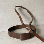 WH Ceinturon et baudrier Officier Cuir marron 