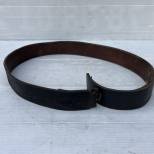 WH Ceinturon troupe cuir noir 