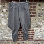 WH Culotte officier gabardine gris pierre ' Stein Grau' 