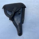 WH Etui P08 cuir noir 