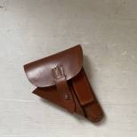 WH Etui Pistolet 7,65 cuir fauve 