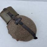 WH Gourde individuelle Mdle 1931/43 quart fet peint vert olive 