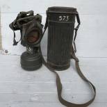 WH Masque de protection Mdle 1938 et sangles 