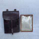 WH Porte cartes Mdle 1937 cuir marron et liseuse 